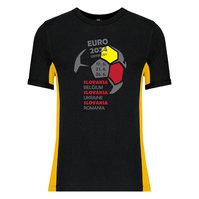 Tričko futbalové Euro24 čiernožlté